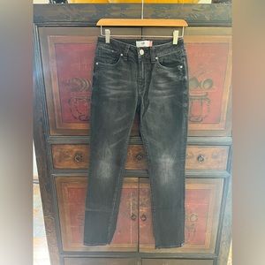 Cabi Black High Straight Jeans Size 2.